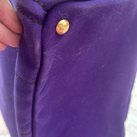 Beautiful RARE purple denim PRADA Canapa 3400 retail! - Picture 5 of 10